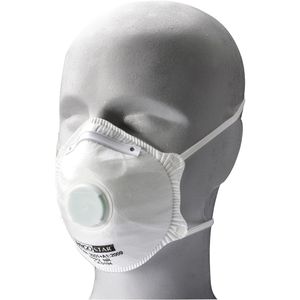 Franz-Mensch Atemschutzmaske Hygostar 2933, FFP2 NR, mit Ventil, 10 Stück