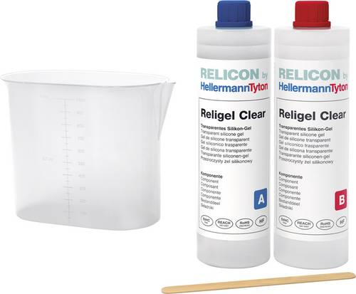 HellermannTyton 435-00757 Religel Clear 500ml-SIG-CL 2-Komponenten-Gel Inhalt: 1St.