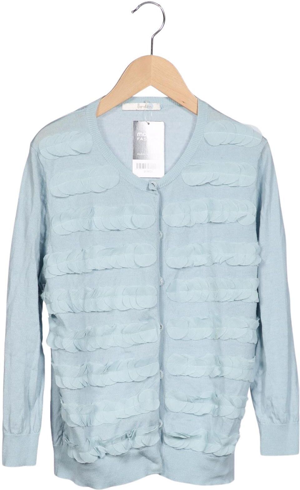 Boden Damen Strickjacke, Hellblau, Gr. M, Wolle - Second Hand