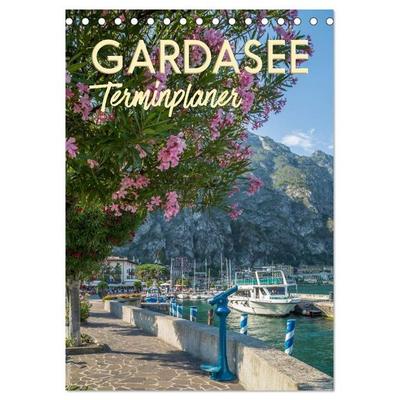 GARDASEE Terminplaner (Tischkalender 2026 DIN A5 hoch), CALVENDO Monatskalender