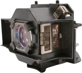 Jaspertronics™ Original Lamp & Housing for the Epson Moviemate 25 Projector - 1 Year Warranty