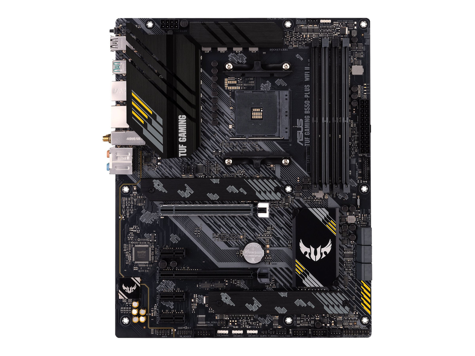ASUS TUF GAMING B550-PLUS WIFI II AMD B550 Socket AM4 ATX moederbord