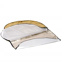 QUENOX Falt-Reflektor Quenox 5-in-1 oval 110 x 170 cm Diffusor