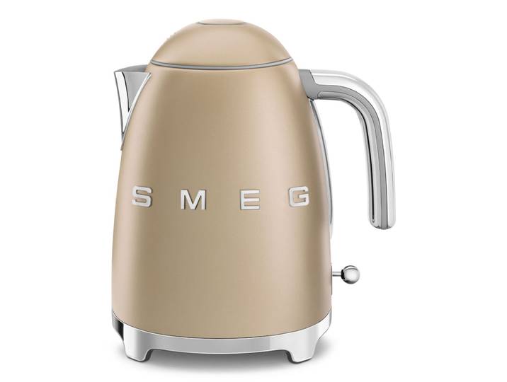 Bouilloire 1,7l vintage jaune / doré mat smeg