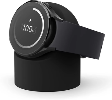 Inspire Daily Merch Galaxy Watch Charger Stand, Compatible Silicone Stand For Galaxy Watch Charge Base black