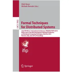 Formal Techniques for Distributed Systems, Fachbücher von Dirk Beyer, Michele Boreale