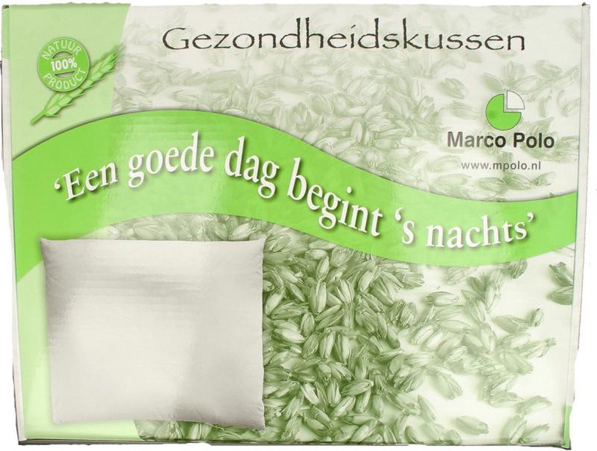 Marco Polo Bio Boekweitkussen voor volwassenen 50 x 60 cm