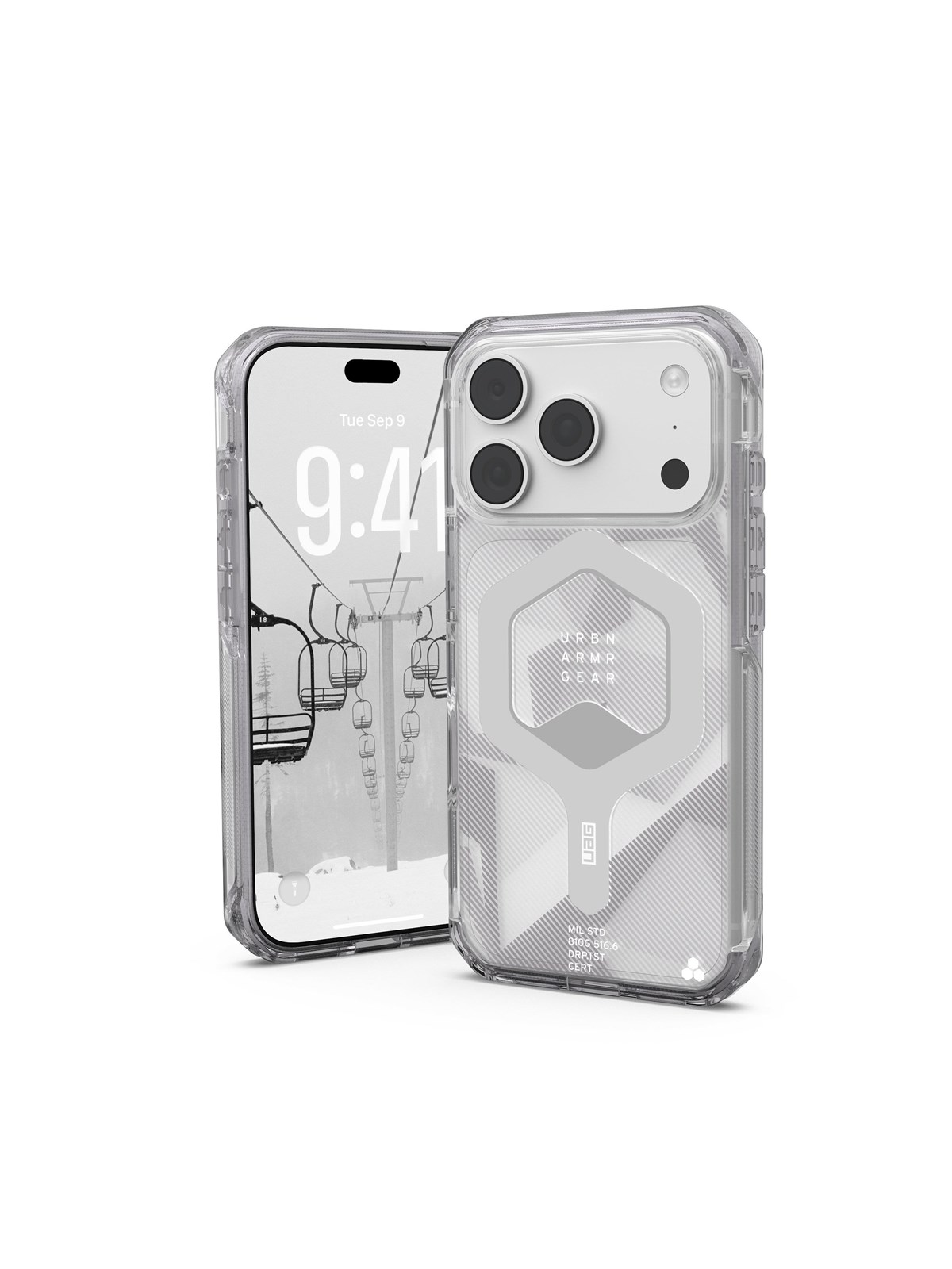 UAG Plyo MagSafe - interface ice/smoke - iPhone 18 Pro/17 Pro