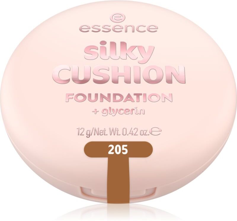 essence silky CUSHION FOUNDATION cushion foundation medium-coverage shade 205 12 g