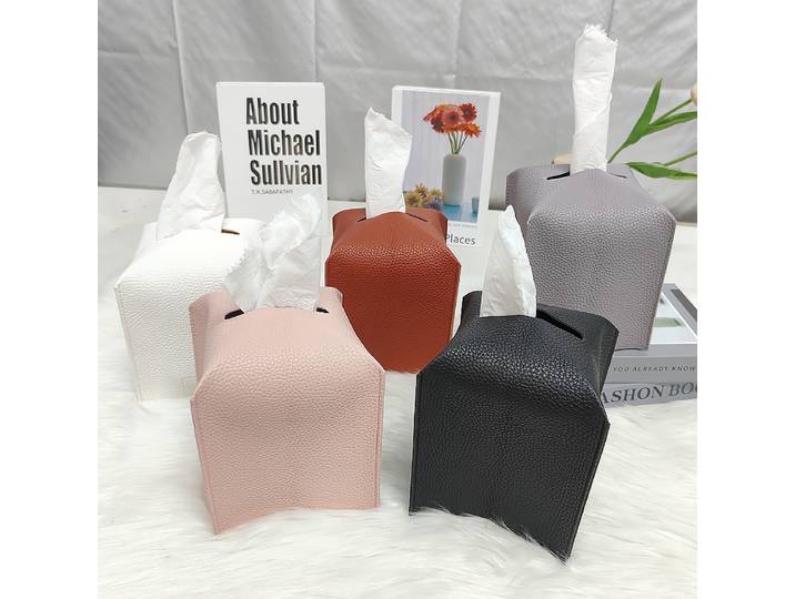 Boîte à mouchoirs compacte, boîte de rangement pour hôtel, voiture, maison, salon