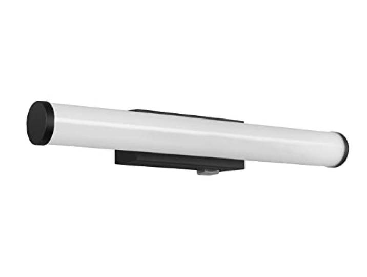 Trio Leuchten LED Bad Wandleuchte Mattimo 283270132, Metall Schwarz matt, Kunststoff weiß, inklusiv 4.3 Watt LED