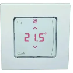 Danfoss IconT, Thermostat, Grau, Silber