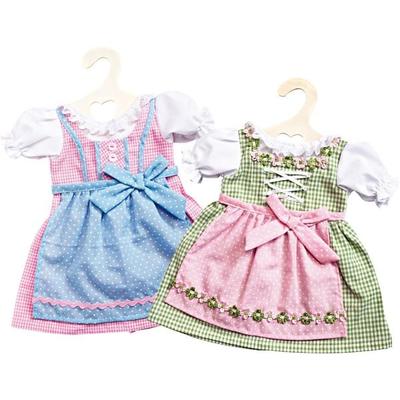 Puppen-Dirndl, Gr. 35-45 cm