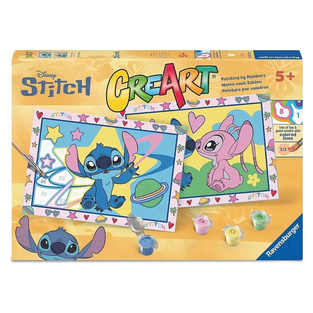 Ravensburger CreArt - Malen nach Zahlen - Stitch & Angel (12023239)