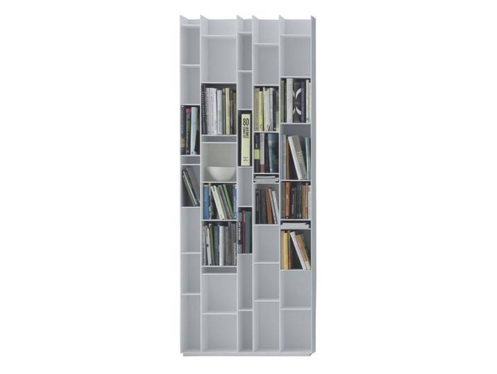 MDF ITALIA bibliothèque murale RANDOM (Blanc - Fibre de bois)