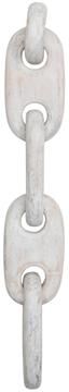 Storied Home Mango Wood Chain Wall Décor with 5 Links