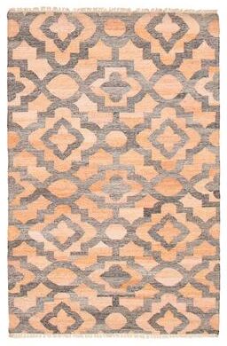 Ecarpetgallery "Ankara FW Copper Kilim 5'3"" x 8'3"" - 5'3 x 8'3"