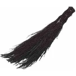 H.G-Deko Besen aus Birkenholz in braun, Besteckung Birkenholz, Arbeitsbreite 50 cm, dreifacebunden, Reinigungsutensil, Braun