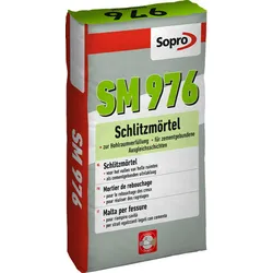 Sopro Bauchemie SM 976 SchlitzMörtel 13,5 kg Sack