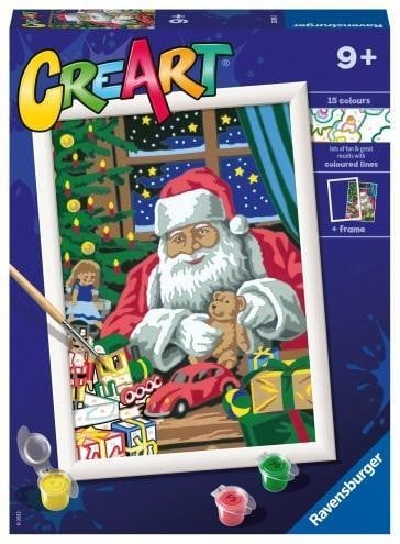 Ravensburger CreArt Kerstman schilderen op nummer