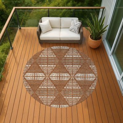 Addison Rugs Machine Washable Indoor/ Outdoor Modern Ovid Chantille Rug