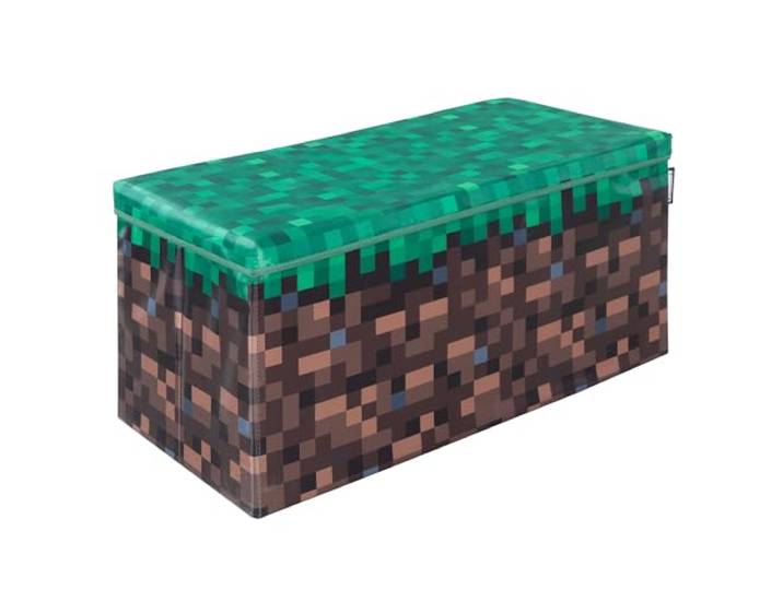 phoenix group AG MINECRAFT - Sitz- und Aufbewahrungsbox, Grasblock, Kids, Bank, Grün