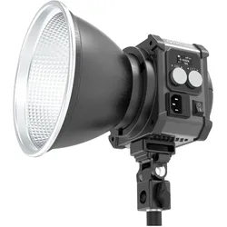Patona Premium SQ200RGB LED-Videoleuchte 200W COB mit Hartschalenkoffer (Studioleuchte, Videoleuchte), Dauerlicht, Grau
