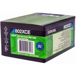 Lexmark 80C2XCE - toner, cyan