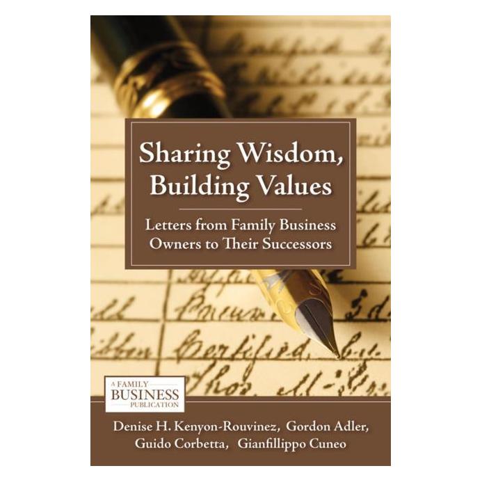 Springer Sharing Wisdom, Building Values (Englisch, Hardcover, D. Kenyon-Rouvinez, G. Adler, G. Corbetta) (7961114)