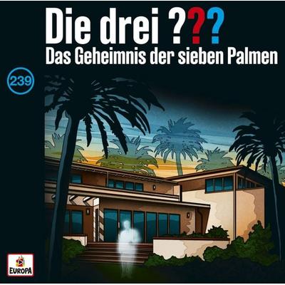 Folge 239: Das Geheimnis der sieben Palmen - Die drei ???, CD, 0198029966527