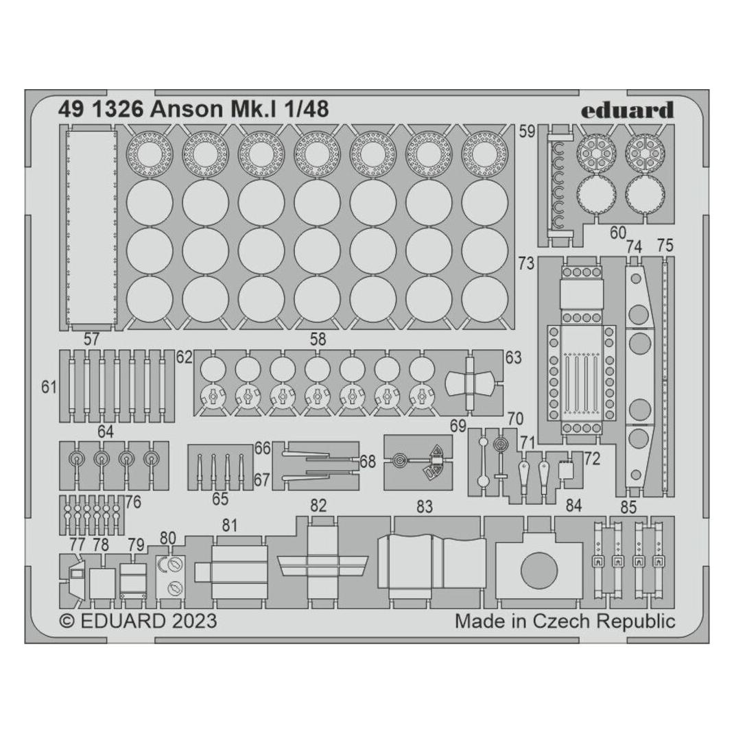 Eduard Anson Mk.I 1/48 for AIRFIX (491326)