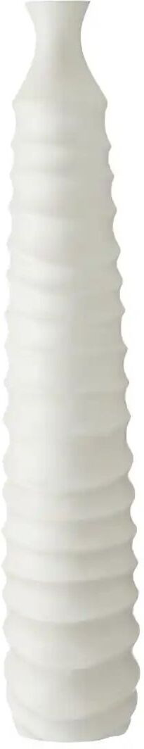 HOME STORY Deko Vase   ¦ weiß ¦ Polyresin (Kunstharz) ¦ Maße (cm): H: 93  Ø: 18