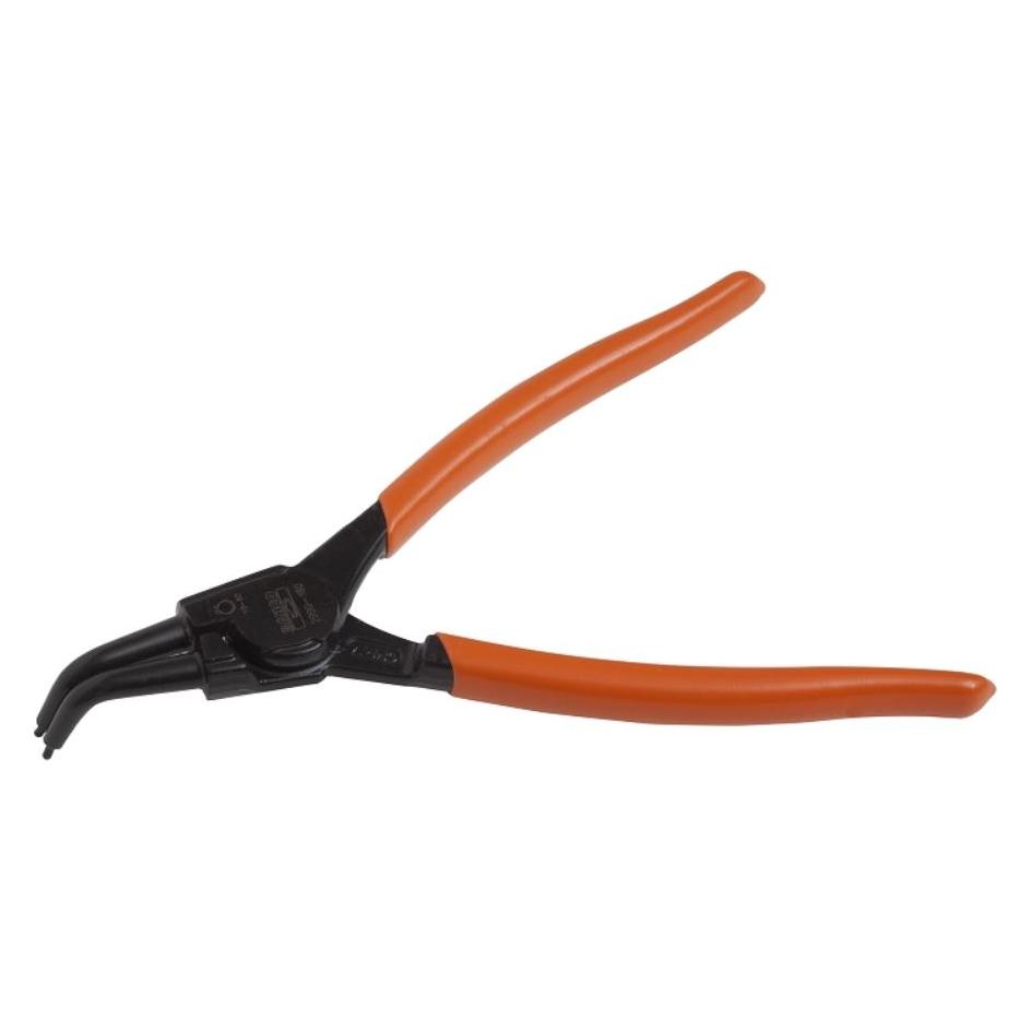 Bahco Zange für Aussensicherungsringe mit 90° gewinkelten Backen, brüniert 180 mm (180 mm) (2990-180)