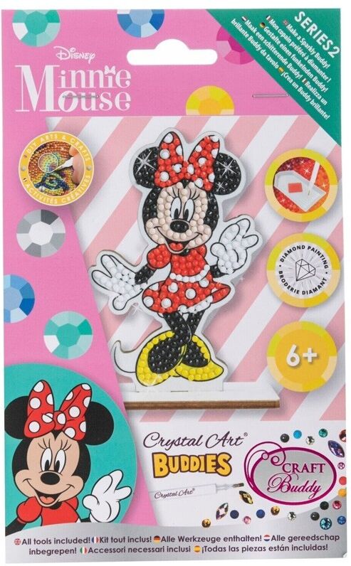 CRYSTAL ART Kit figurine à diamanter Minnie