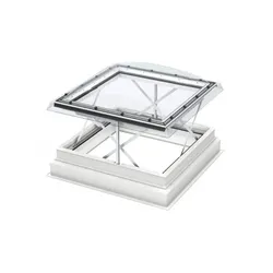 VELUX RWA Flachdach-Fenster elektrisch zu öffnen CSP  100100 1073Q öffn.Kunstst. Isolierglas 100x100
