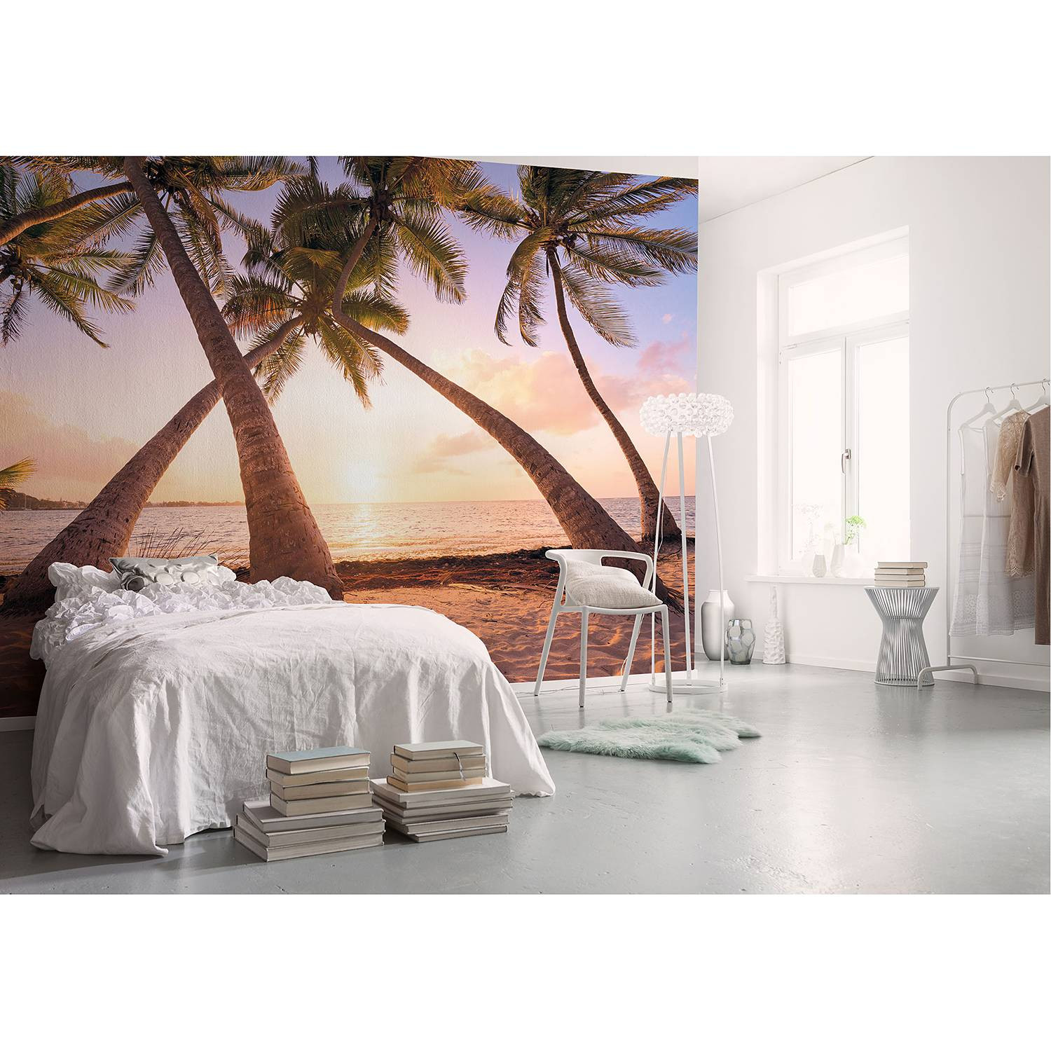 home24 Fotobehang Reaching the Sun Breedte: 400 cm, Hoogte: 250 cm
