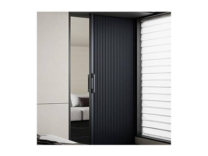 Magnetische Akkordeon-Tür, Raumteiler Ohne Bohren Ohne Bohren, Magnetverschluss, Wasserdicht, Für Küche Bad Schrank(Style2,110x200cm)