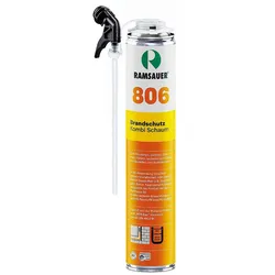 PU-Schaum Brandschutzschaum, Ramsauer, Typ 806 1-K-Brandschutzschaum KV, Baustoffklasse B1/E (Österreich/Schweiz), 750ml