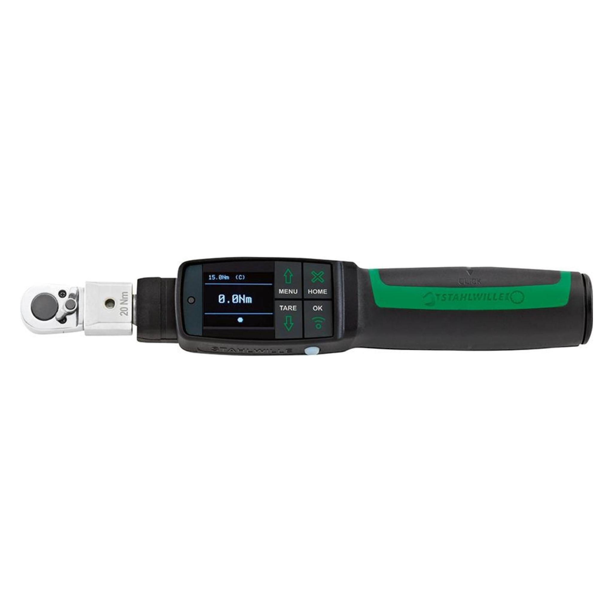 Stahlwille 714R Drehwinkel-Drehmomentschlüssel MANOSKOP, Einsteckwerkzeug, 6 (3/8", 4.50 - 60 Nm) (96501006)