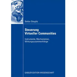 Steuerung Virtueller Communities, Fachbücher von Stefan Stieglitz