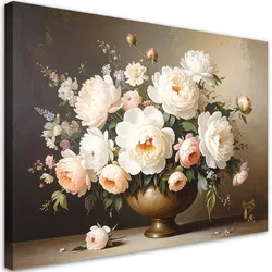 LEINWANDBILD Blumen 90x60cm