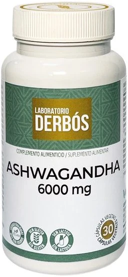 Derbós Ashwagandha 6000 mg 30 Cápsulas