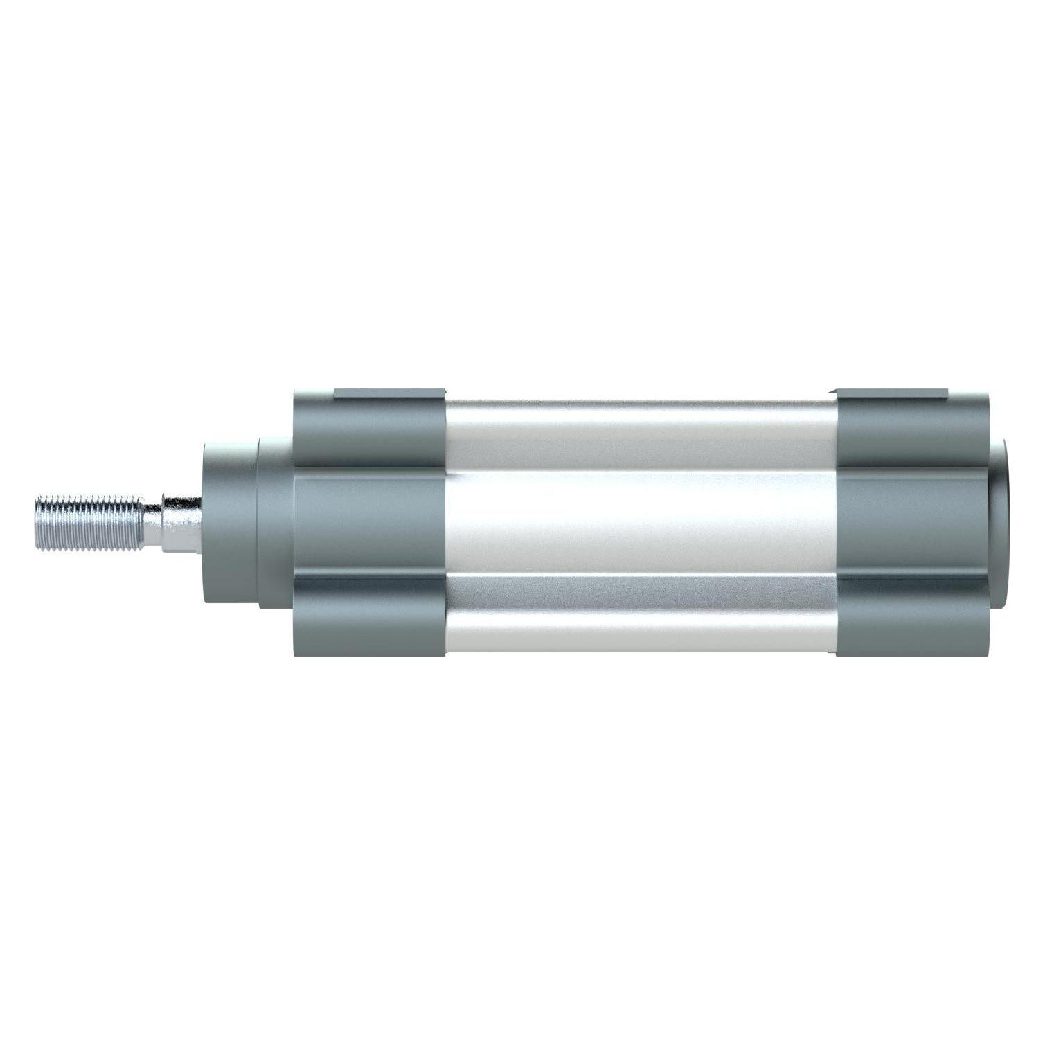 Riegler Normzylinder doppeltwirkend Magnet Kolben 80mm Hub 250 G3/8 (5.DMD.80250)