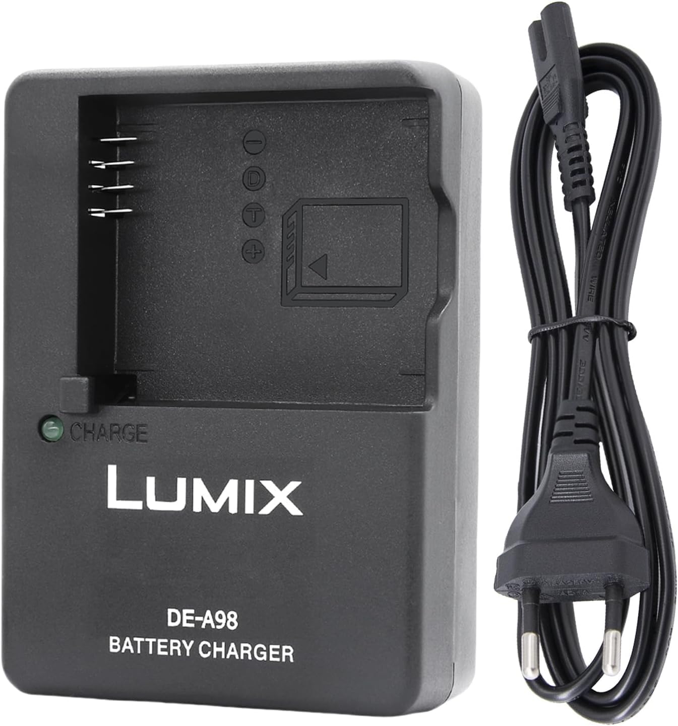 MediaRuler Panasonic DE-A98 Akku-Ladegerät für DMW-BLG10 / DMW-BLE9 – LUMIX Kamera-Ladestation