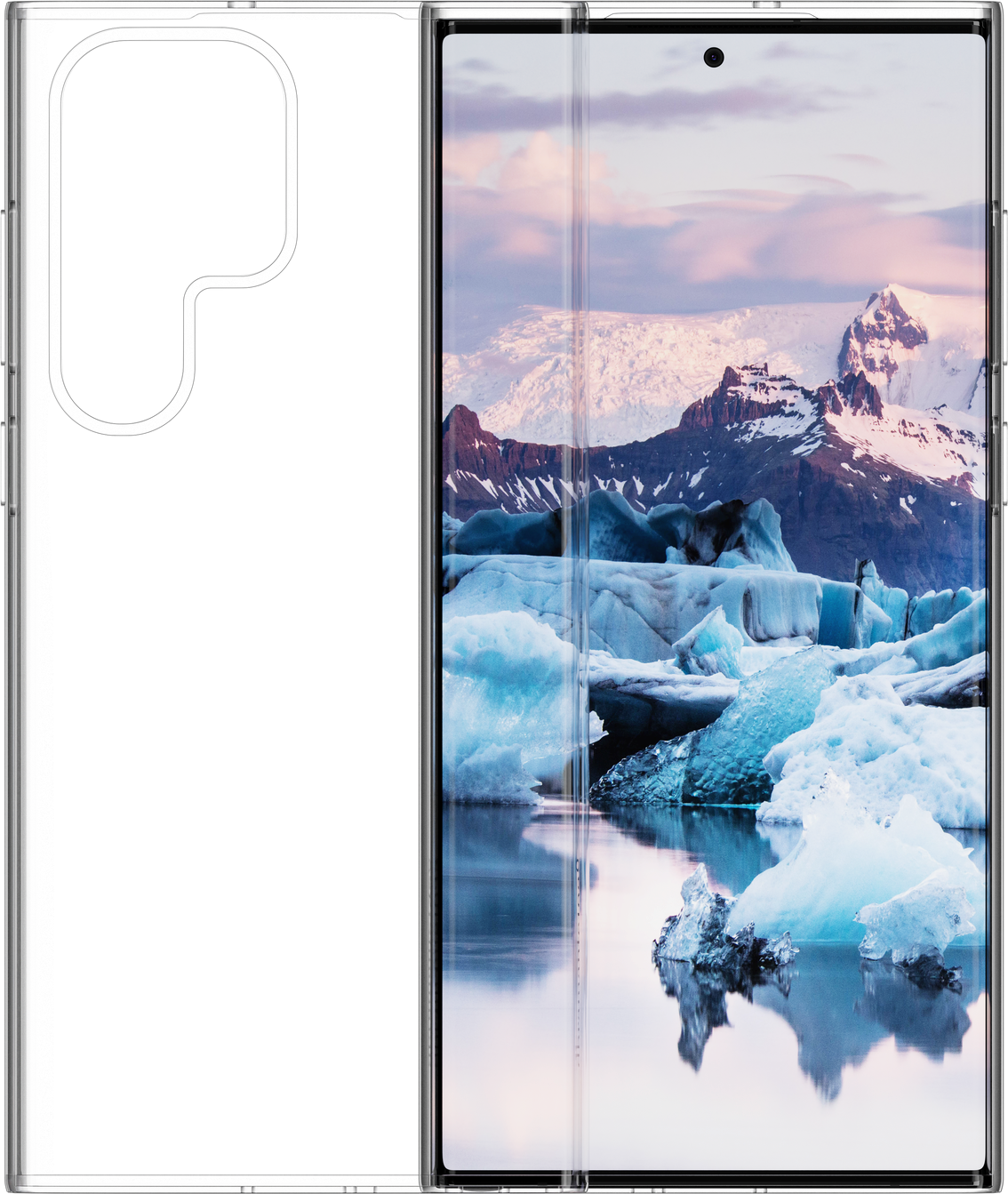 dbramante1928 Samsung Galaxy S23 Ultra Greenland Bagside Cover - 100% Genbrugsplastik - Clear