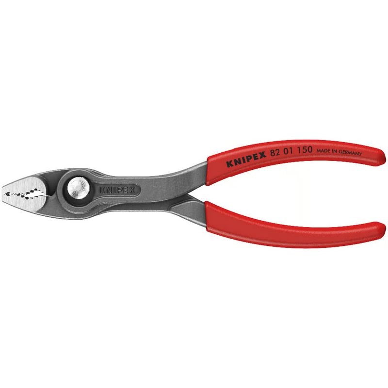 KNIPEX TwinGrip Frontgreifzange 150 mm, Griffe kunststoffüberzogen