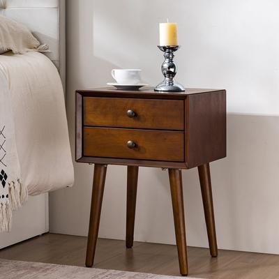 Nightstand with 2-Drawers,Small Side End Table with Storage