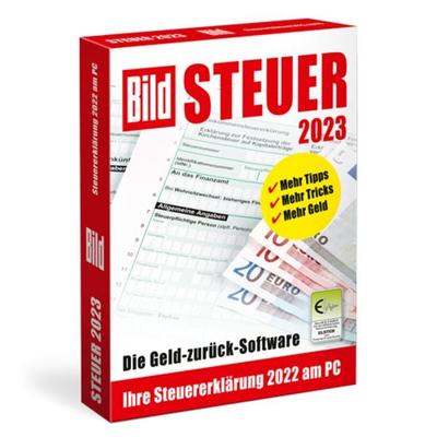 Bild Steuer 2023 (für Steuerjahr 2022) - Die Geld-zurück-Software