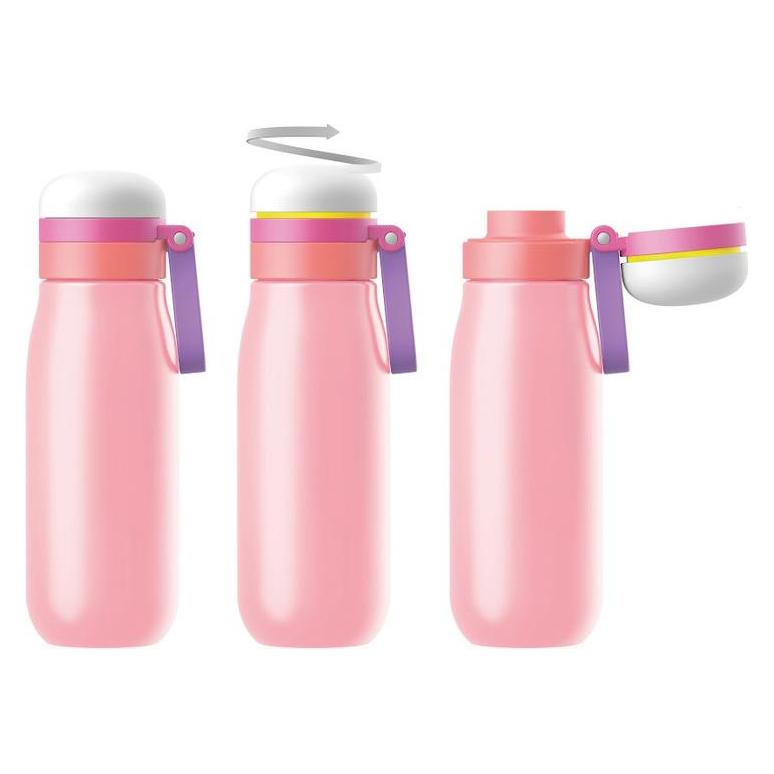 ZOKU Edelstahl Kindertrinkflasche Ultralight 500ml Pink (0.50 l) (35896970)