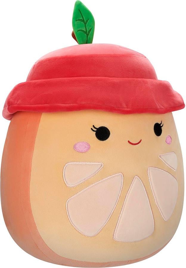 Jazwares Squishmallows Celia knuffel, oranje, 30 cm